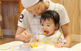 食事の様子