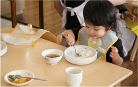 食事の様子