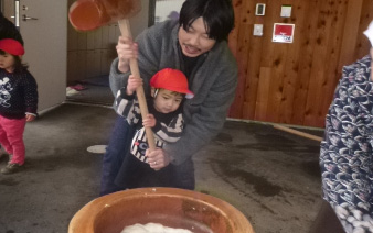 餅つき